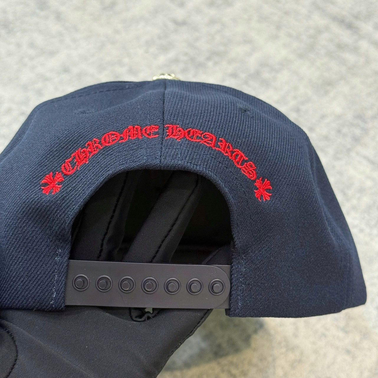 Chrome Hearts Chrome Hearts On Field Trucker Hat CH dark navy/red Size ONE SIZE - 4 Thumbnail