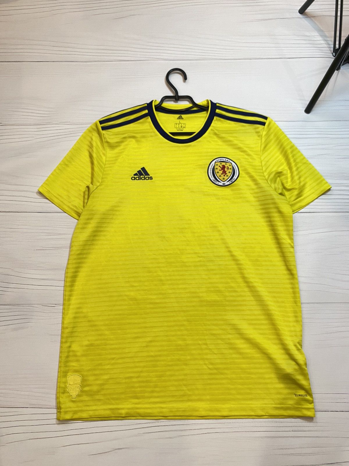 Adidas Adidas Scotland 2018 Away Jersey Soccer Football T Shirt Size US L / EU 52-54 / 3 - 1 Thumbnail