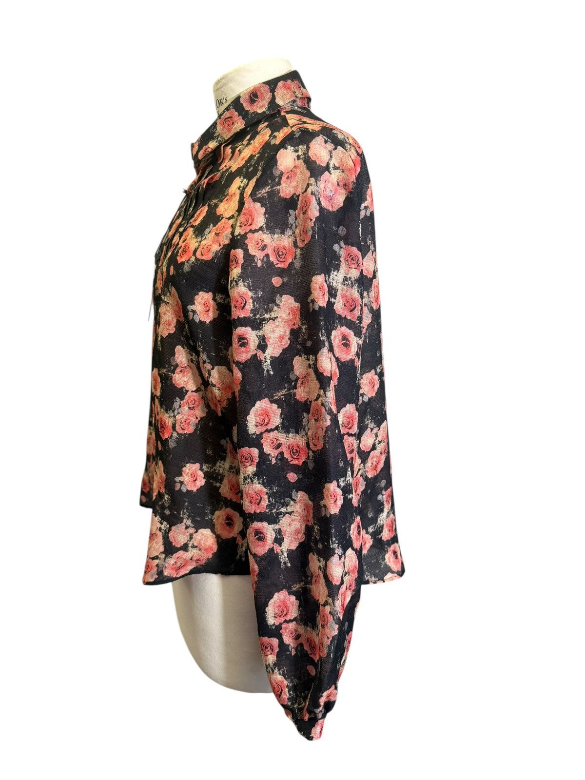 R13 R13 Shrunken Blouse With Pleated Tuxedo Front Size M / US 6-8 / IT 42-44 - 5 Thumbnail