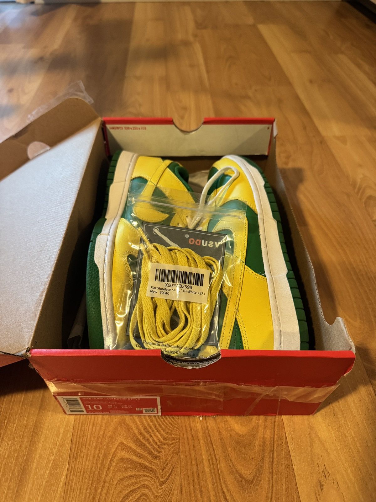 Nike Nike Dunk Low Retro - Brazil Reverse - Size 10 Size US 10 / EU 43 - 5 Thumbnail