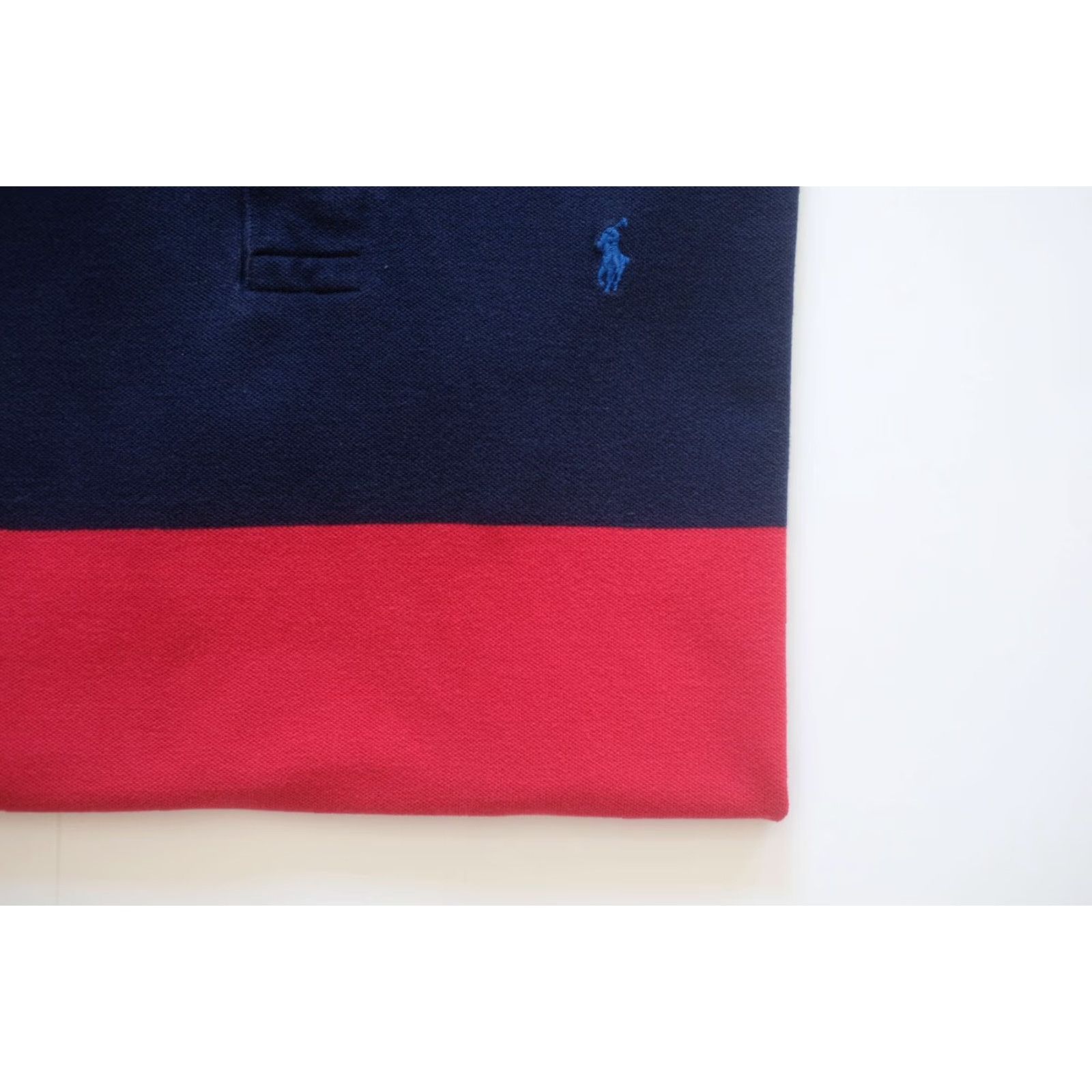 Ralph Lauren VINTAGE RALPH LAUREN POLO Stripe Classic Shirt Men L Red Navy T Shirt Size US L / EU 52-54 / 3 - 4 Thumbnail