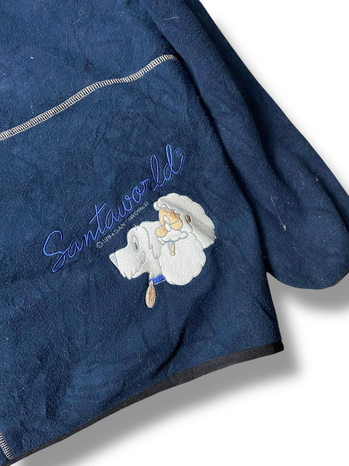 Japanese Brand Santaworld Sweden 1984 F Hooded Fleece Jacket (156) Size US XXL / EU 58 / 5 - 6 Thumbnail