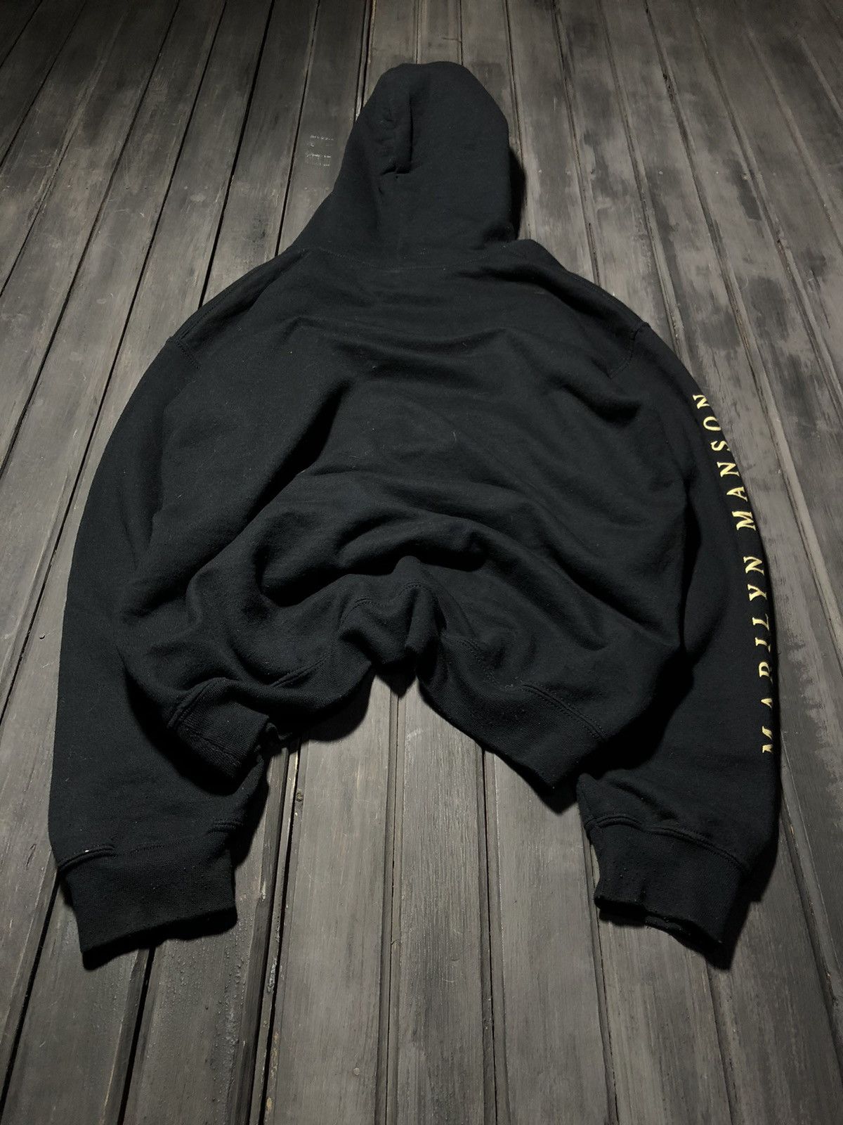 If Six Was Nine × Marilyn Manson × Yohji Yamamoto Y2K Marilyn Manson Rebel Tour Hoodie Size US M / EU 48-50 / 2 - 4 Thumbnail