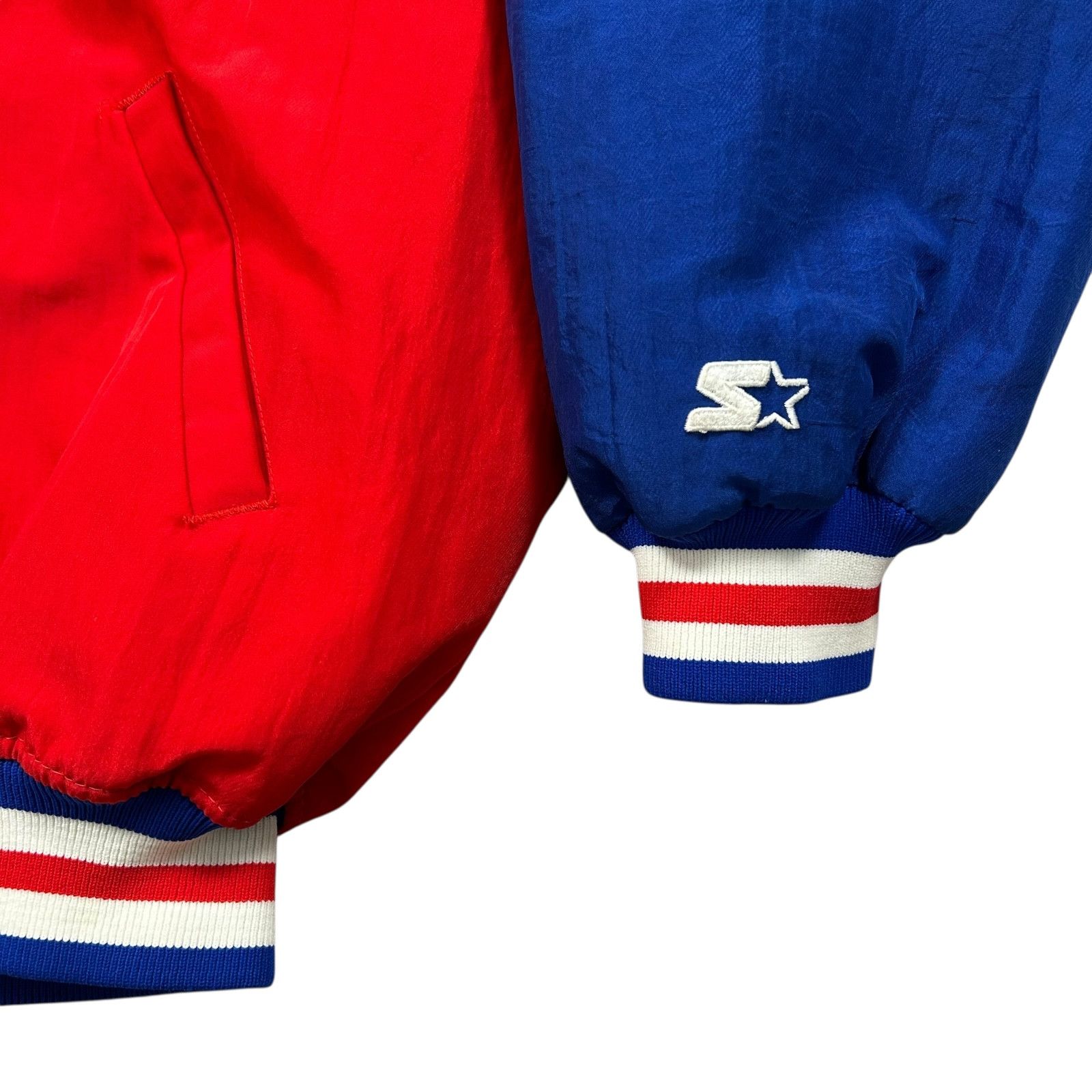 MLB VTG 90s PHILADELPHIA PHILLIES STARTER SATIN BOMBER JACKET Size US XL / EU 56 / 4 - 4 Thumbnail