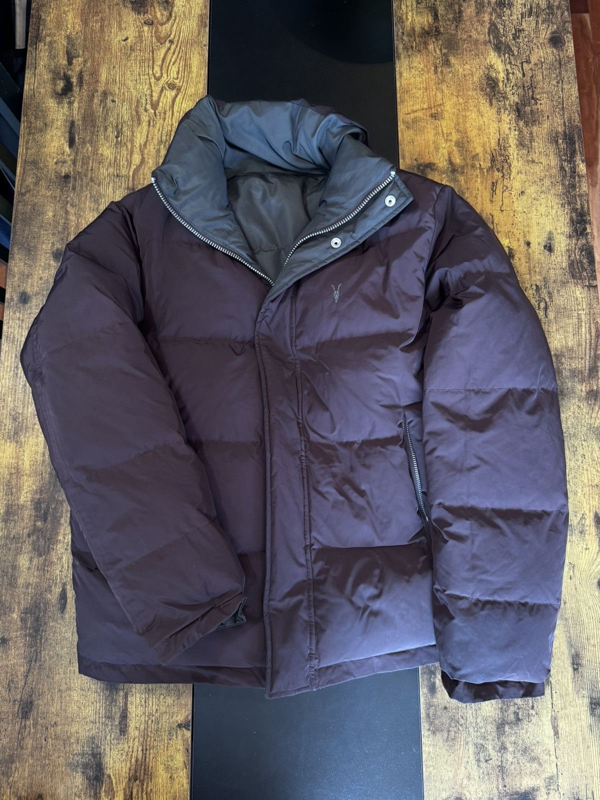 Allsaints Allsaints puffer boxy small reversible coat Size US S / EU 44-46 / 1 - 5 Thumbnail