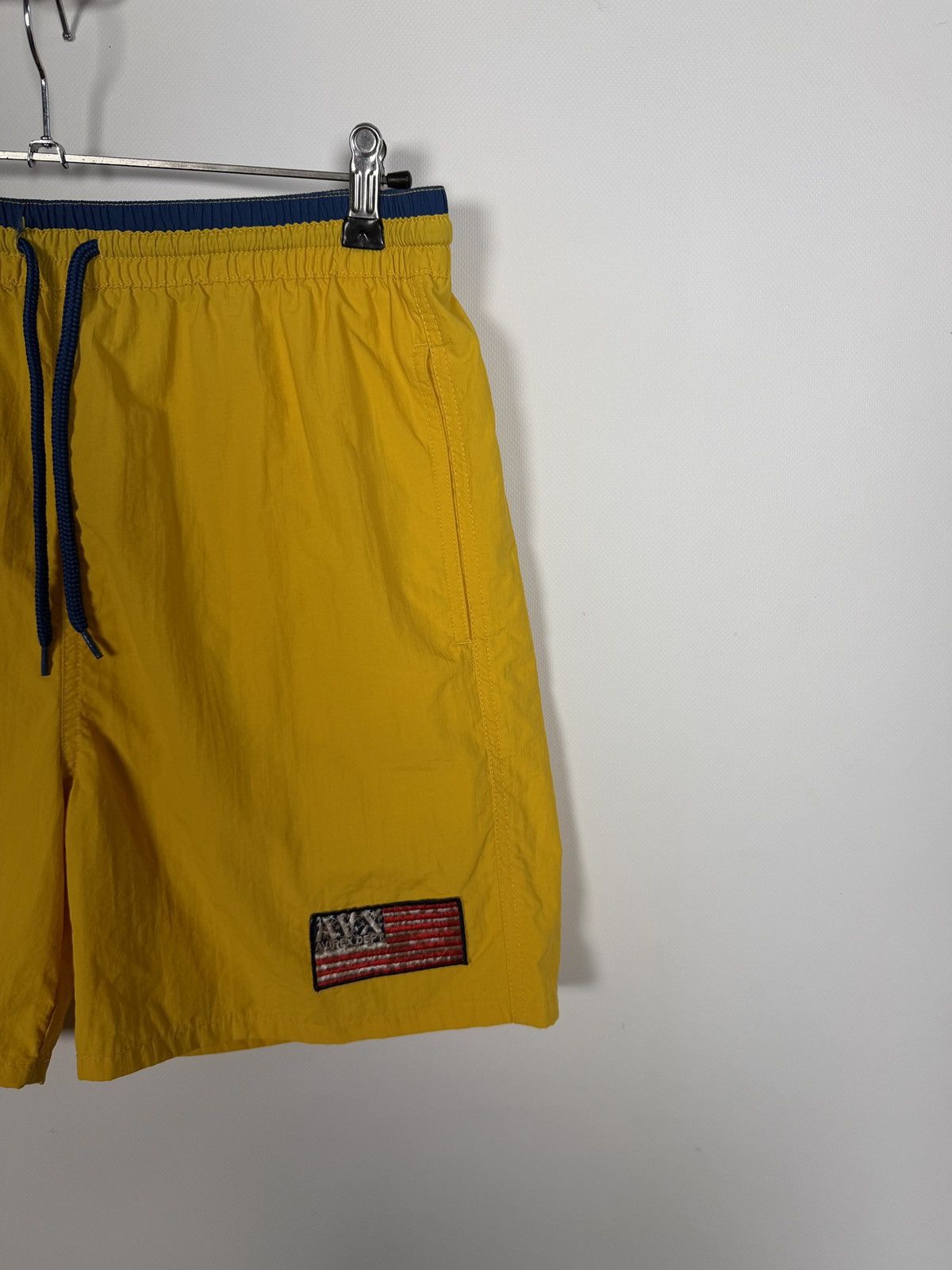 Avirex Men’s Avirex Shorts USA Flag Logo Athletic Swim Army Size M Size US 34 / EU 50 - 2 Thumbnail
