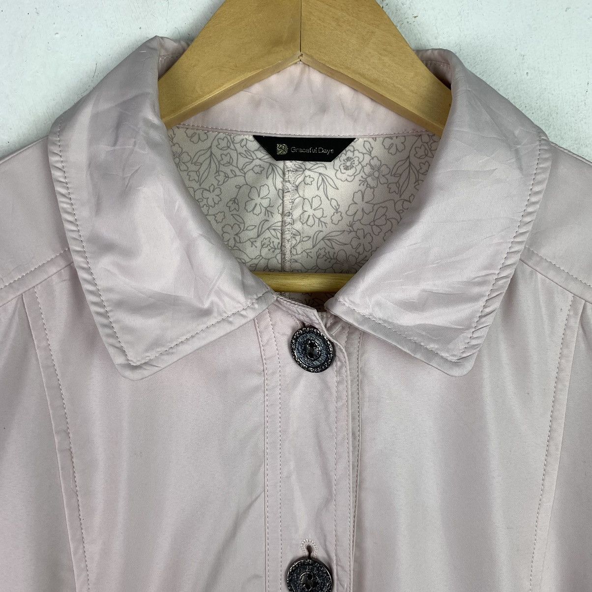 Japanese Brand × Vintage Vintage Graceful Days Button Up Jacket Size US L / EU 52-54 / 3 - 2 Thumbnail
