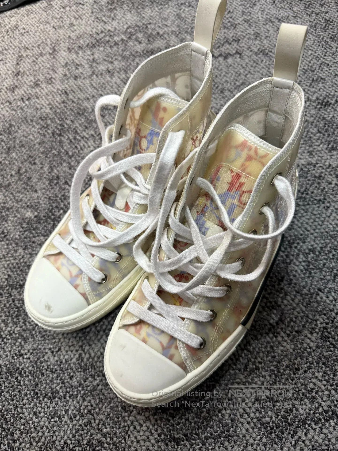 Dior Dior 3SH118YTI-H265 High-Top Sneaker. Size US 5 / EU 37 - 1 Thumbnail