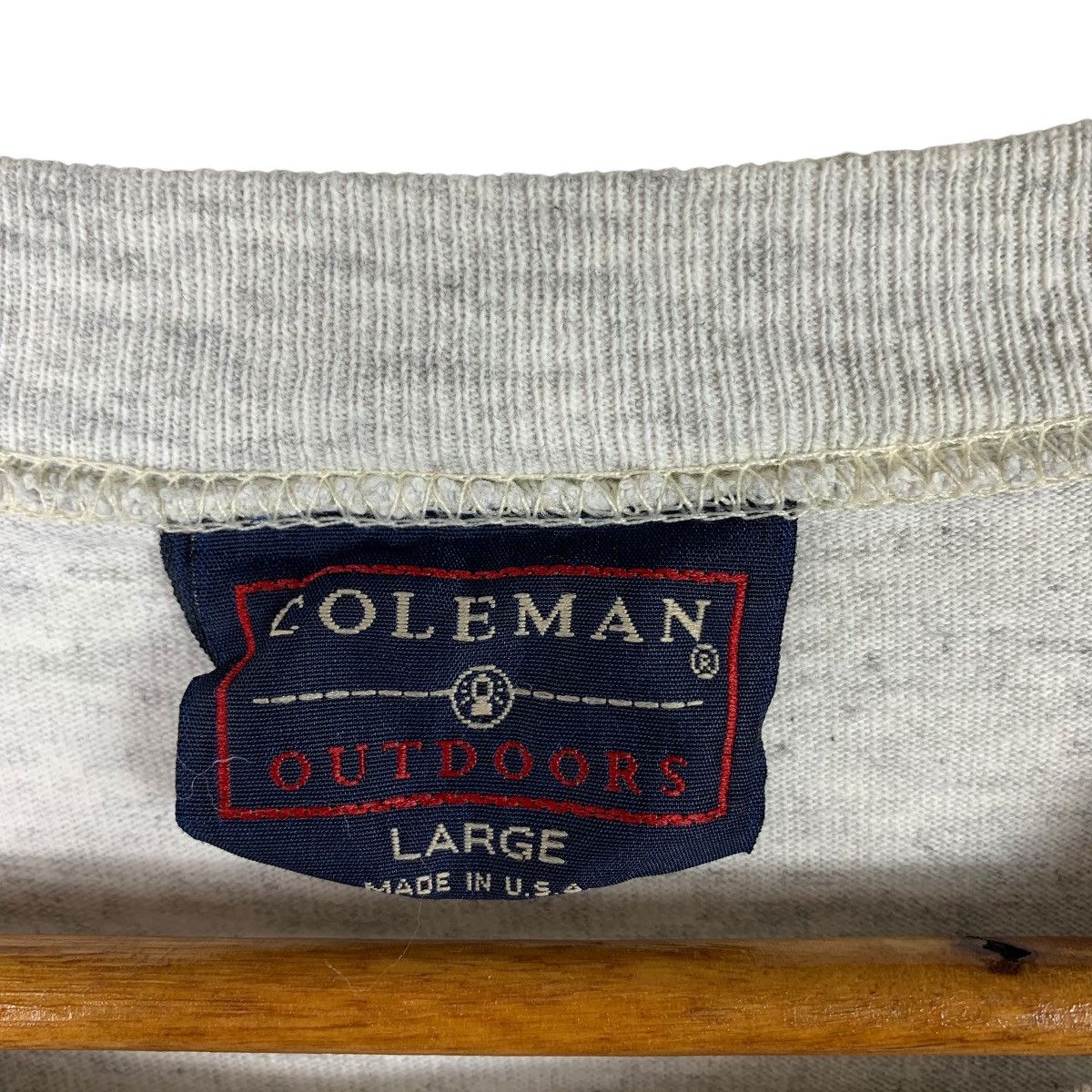 Other Vintage 90s Coleman Outdoor Classics Graphic Pocket Tee Size US L / EU 52-54 / 3 - 4 Thumbnail