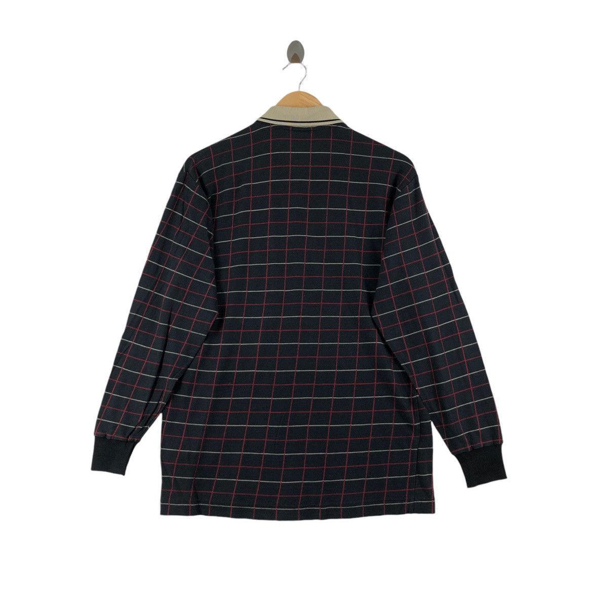 Alfred Dunhill × Vintage Vintage 90s DUNHILL SPORT Polos Checkered Size US M / EU 48-50 / 2 - 3 Thumbnail