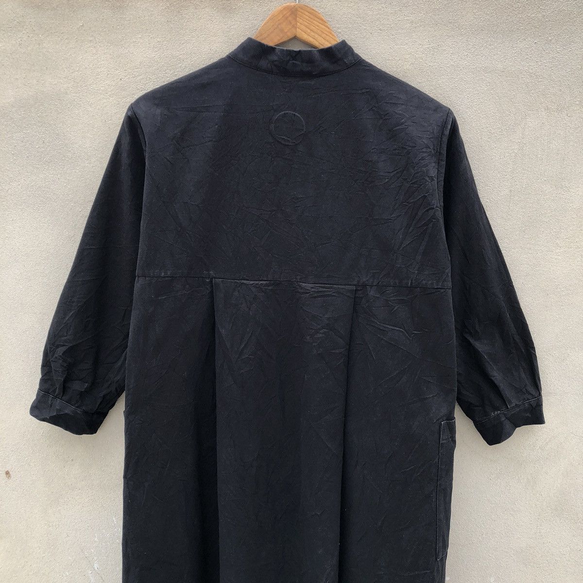 Japanese Brand ATELIER D’ANTAN Black Cotton Dress Size S / US 4 / IT 40 - 6 Thumbnail