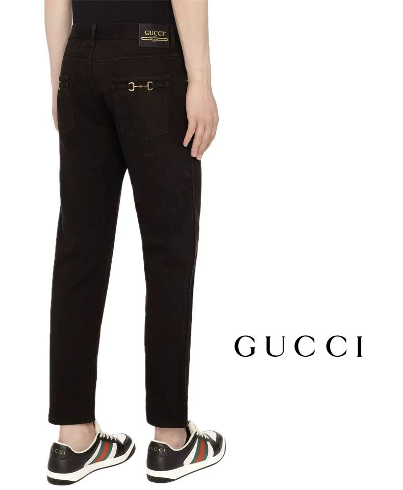 Gucci Gucci Metal logo casual pants Size US 34 / EU 50 - 9 Thumbnail