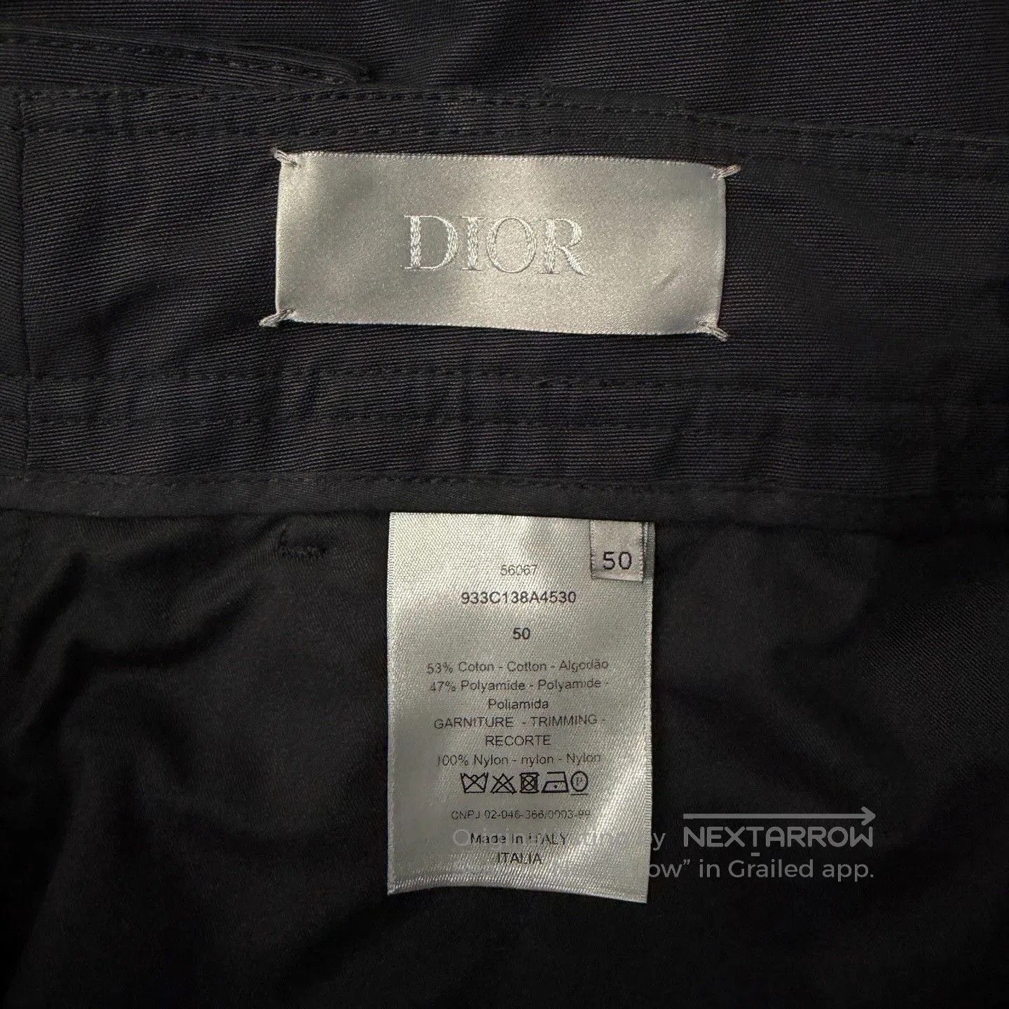 Alyx Alyx x Dior Black Functional Lock. Size US 34 / EU 50 - 4 Thumbnail