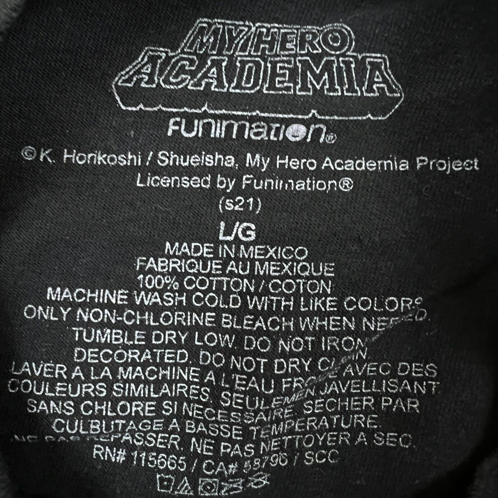 Anime × Japanese Brand × Vintage My Hero Academia T Shirt Midoriya Anime Short Sleeve Tee Size US L / EU 52-54 / 3 - 5 Thumbnail