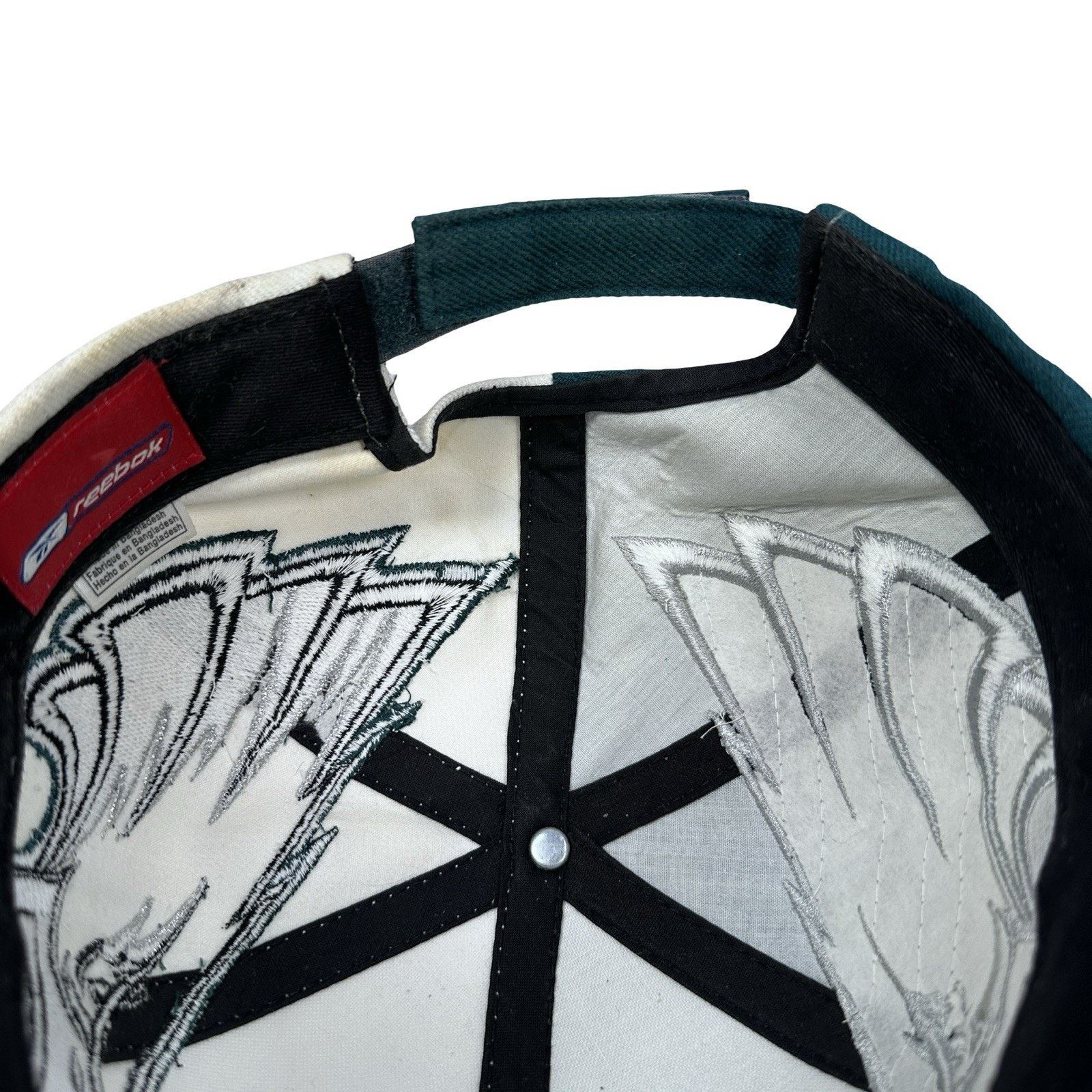 Reebok Vintage Reebok Philadelphia Eagles Hat Green White Double Size ONE SIZE - 6 Thumbnail