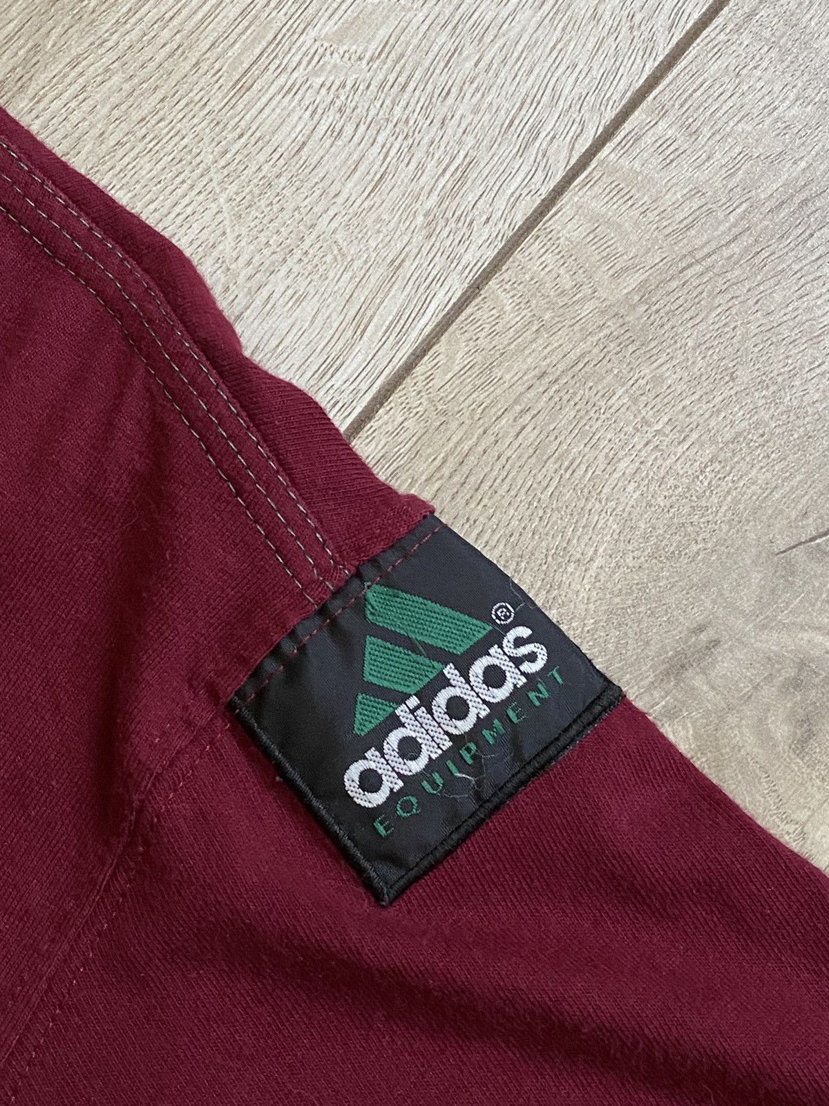 Adidas Vintage 90s Adidas Equipment T-shirt Tee Patch Size US XL / EU 56 / 4 - 4 Thumbnail