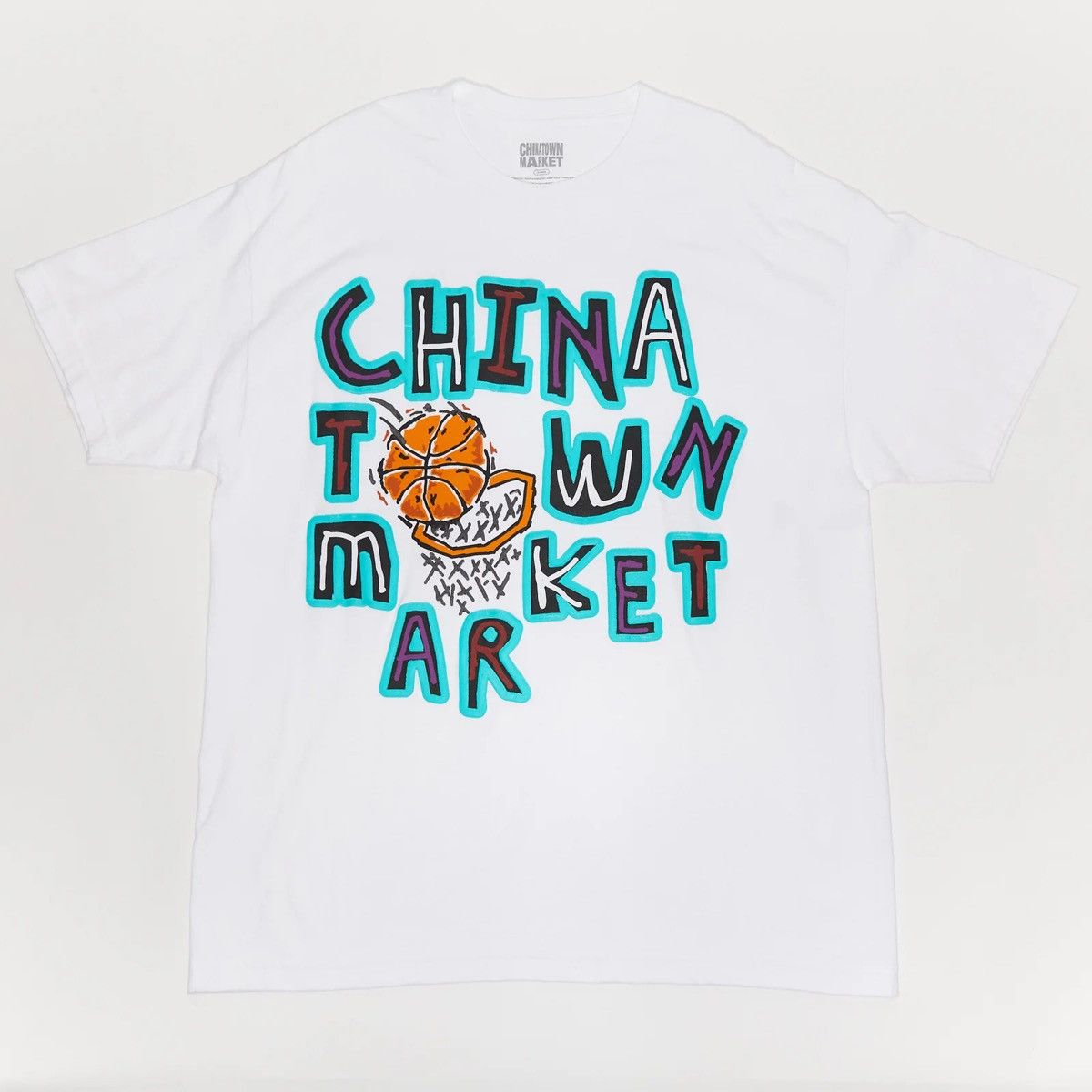 Market CHINATOWN MARKET 3D PRINT BASKETBALL GRAPHIC T-SHIRT Size US XL / EU 56 / 4 - 1 Thumbnail