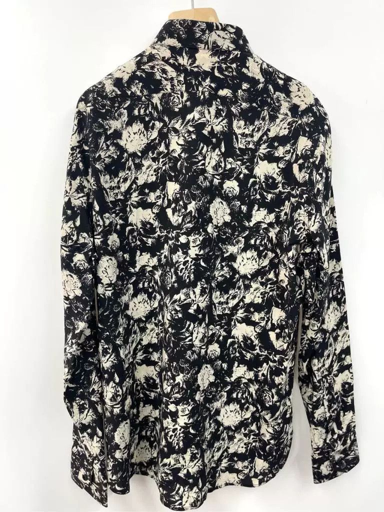 Yves Saint Laurent Saint Laurent Black Acetate Long Sleeve Playsuit Size M / US 6-8 / IT 42-44 - 1 Thumbnail