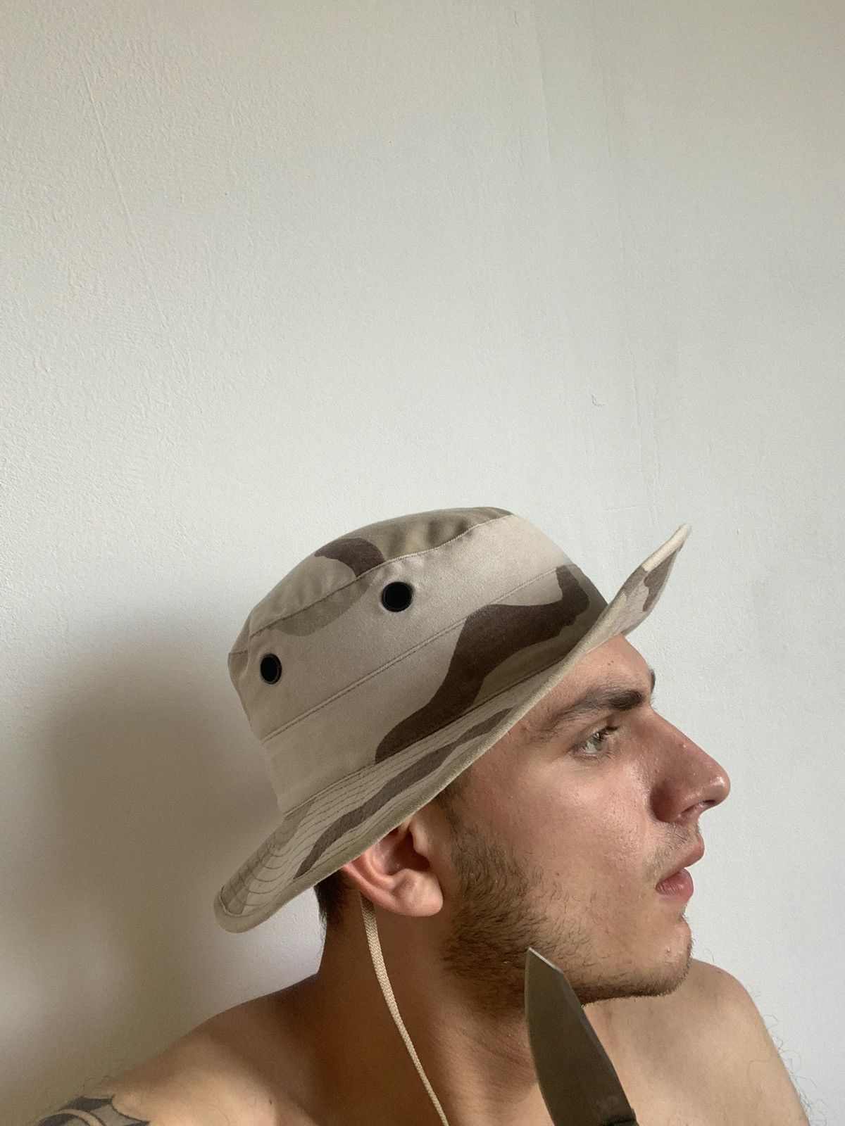 Other Vintage US Army Camo Hat Size ONE SIZE - 1 Thumbnail