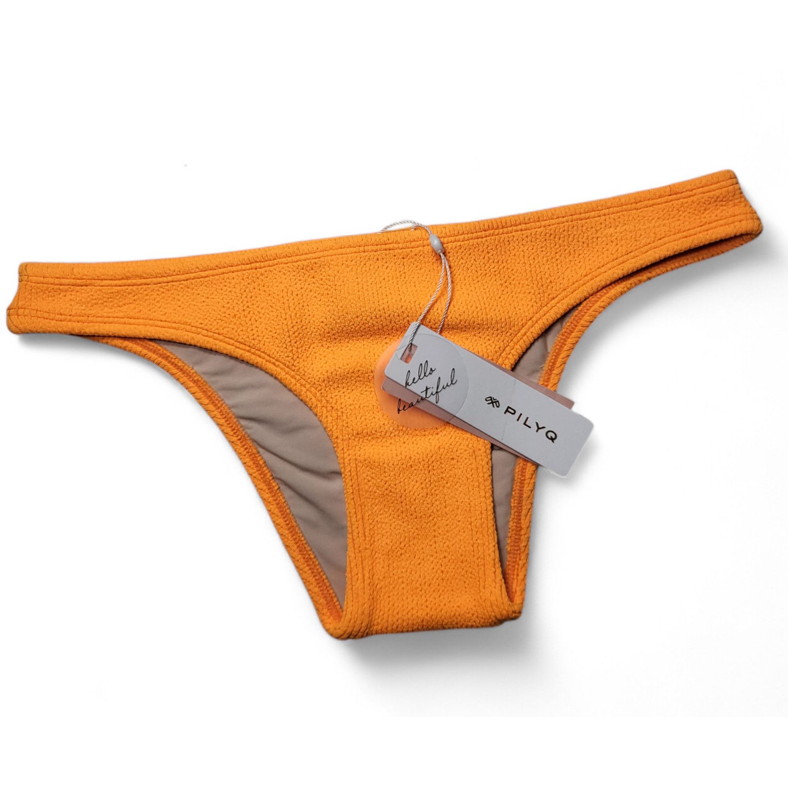 Other NWT PQ SWIM Papaya Reef Smocked Bikini Bottom PilyQ Size S Size S / US 4 / IT 40 - 2 Thumbnail