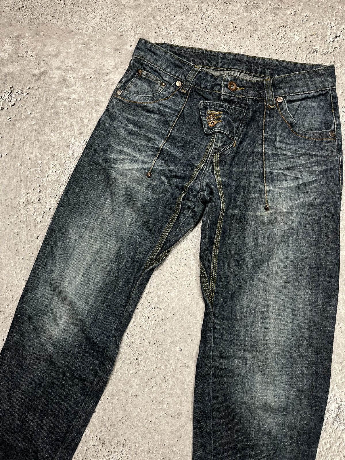 G-Star G-Star RAW Denim Jeans Men’s W34 L34 Blue Distressed Vintage Size US 30 / EU 46 - 4 Thumbnail