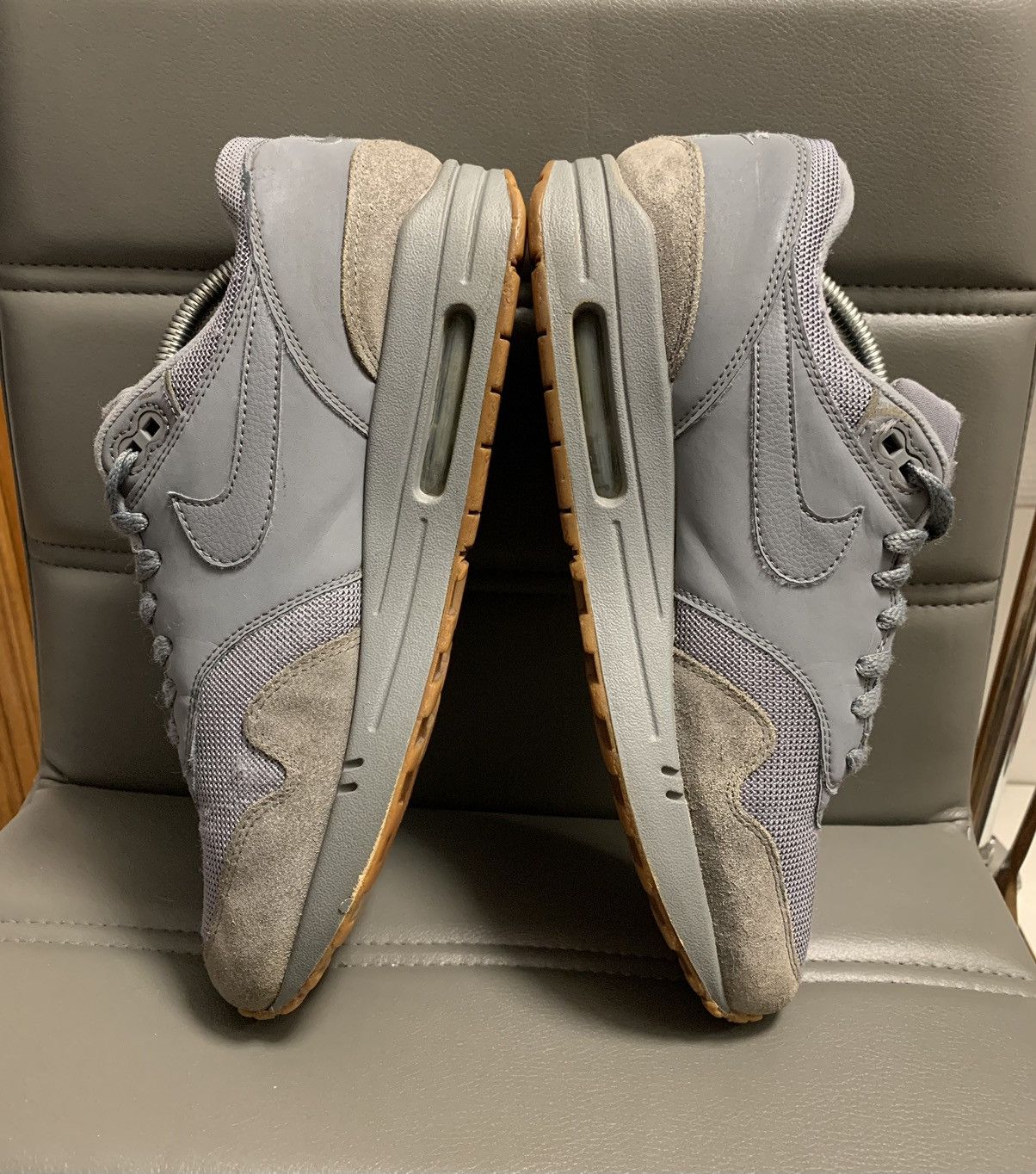 Nike Nike Airmax 1 87 grey low sneakers shoes airmax1 9US 42.5 Size US 9 / EU 42 - 5 Thumbnail