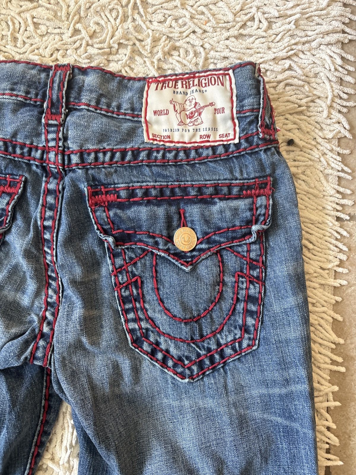 True Religion True Religion “Ricky” Red Stitching Size US 30 / EU 46 - 1 Thumbnail