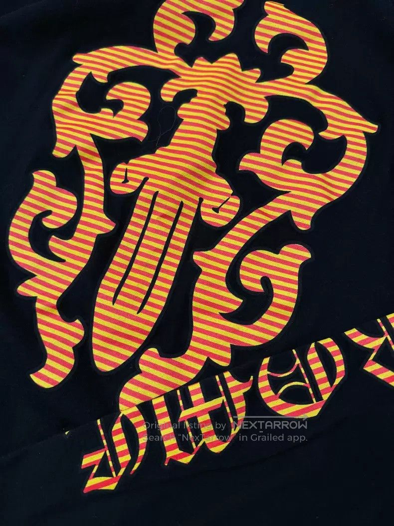 Chrome Hearts CHROME HEARTS Size 2XL Orange Sword Vine Print Long-Sleeve Size US XXL / EU 58 / 5 - 3 Thumbnail