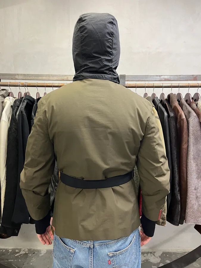 Prada Prada FW99 Tactical Gore-Tex Belted Khaki Green Jacket Size US S / EU 44-46 / 1 - 5 Thumbnail