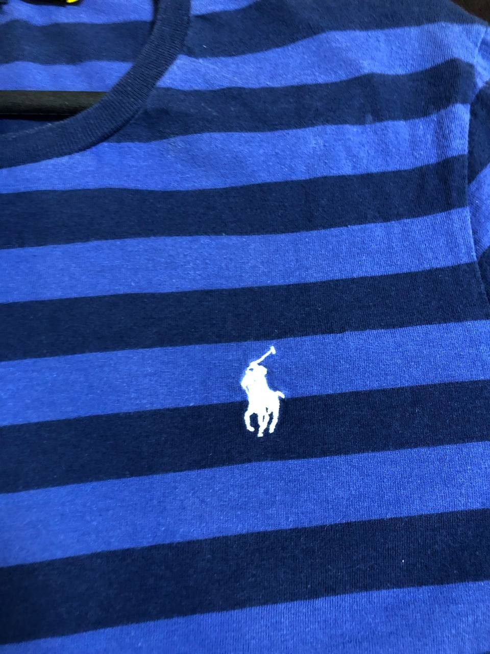 Polo Ralph Lauren Polo Ralph Lauren Shirt Navy Striped Classic Fit Crewneck Size US M / EU 48-50 / 2 - 2 Thumbnail