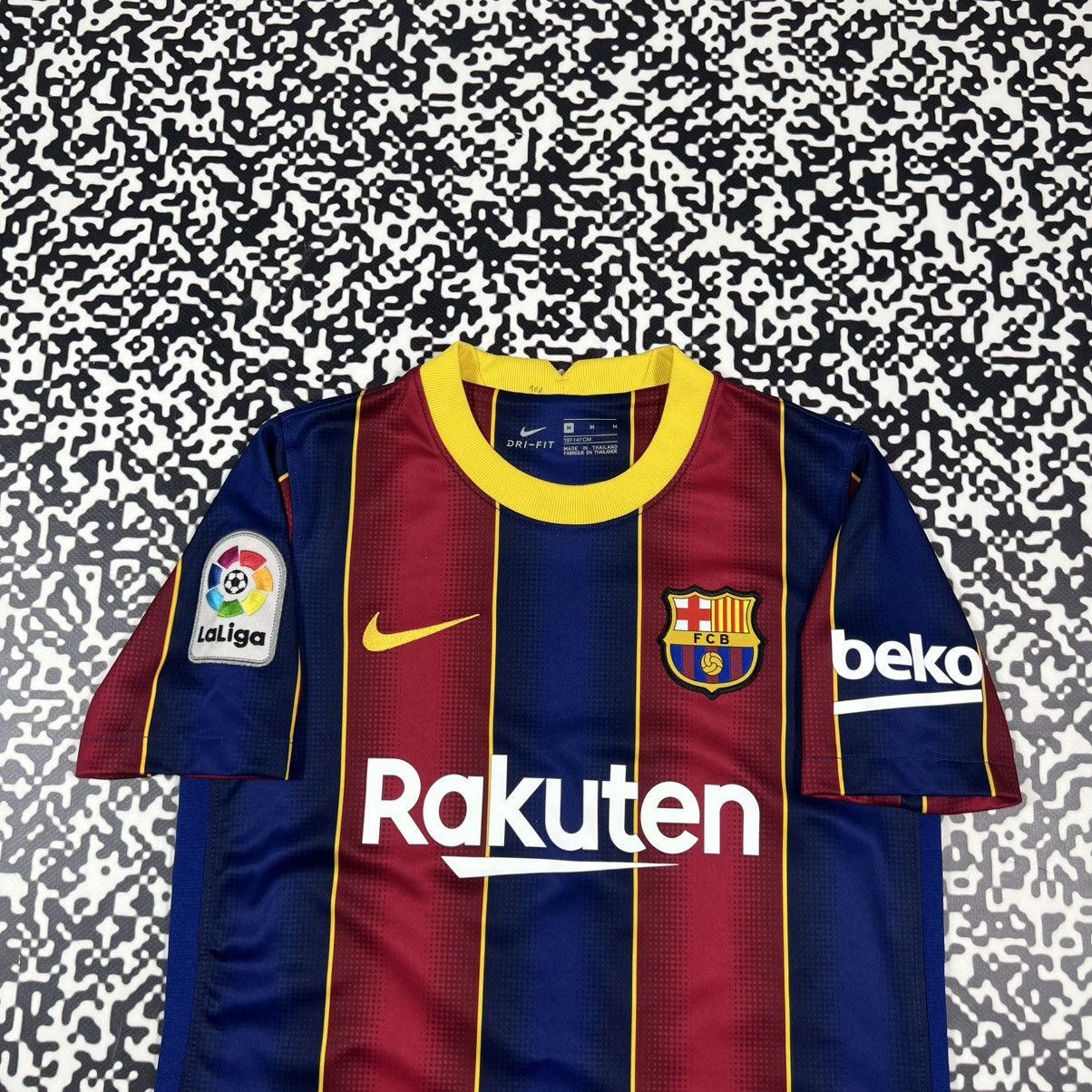 Nike Vintage Y2K Nike Barcelona Soccer Football Jersey Blokecore Size S / US 4 / IT 40 - 9 Thumbnail