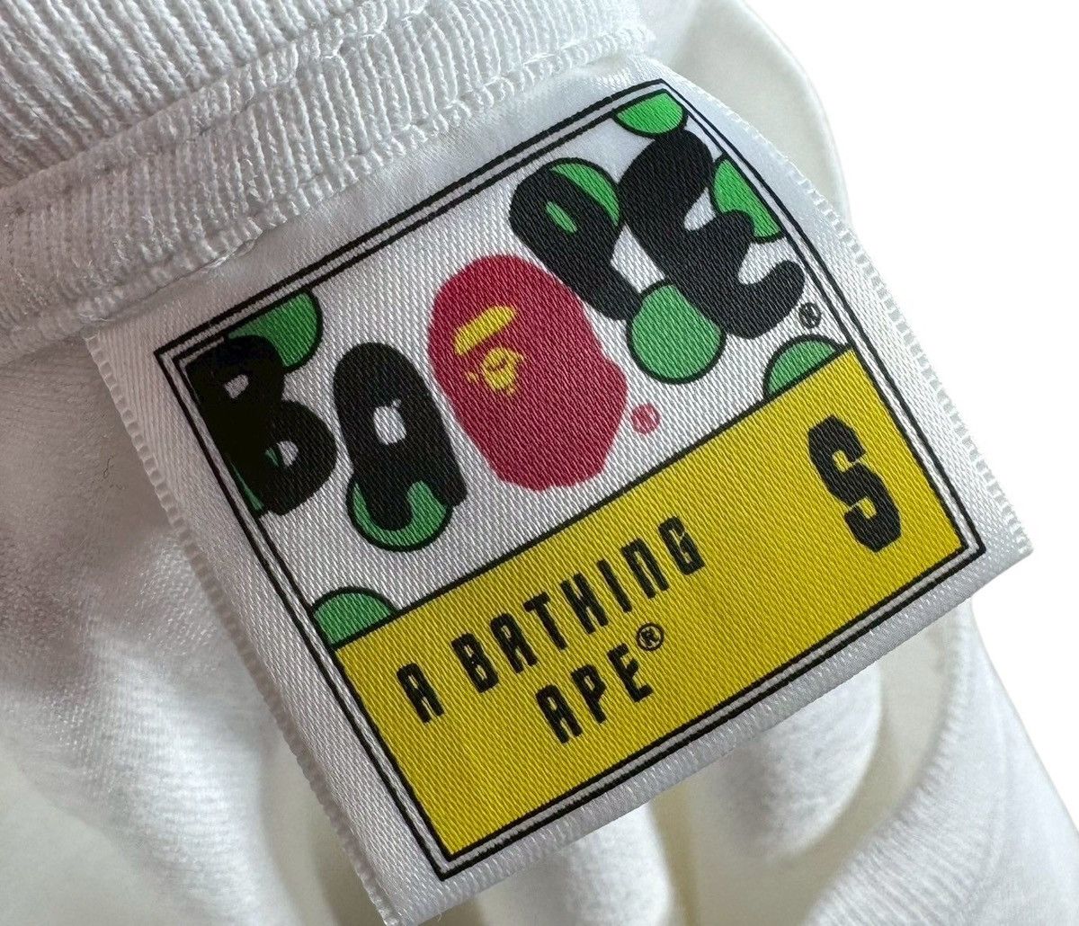 Bape BAPE Big Face T-shirts White Size US S / EU 44-46 / 1 - 2 Thumbnail