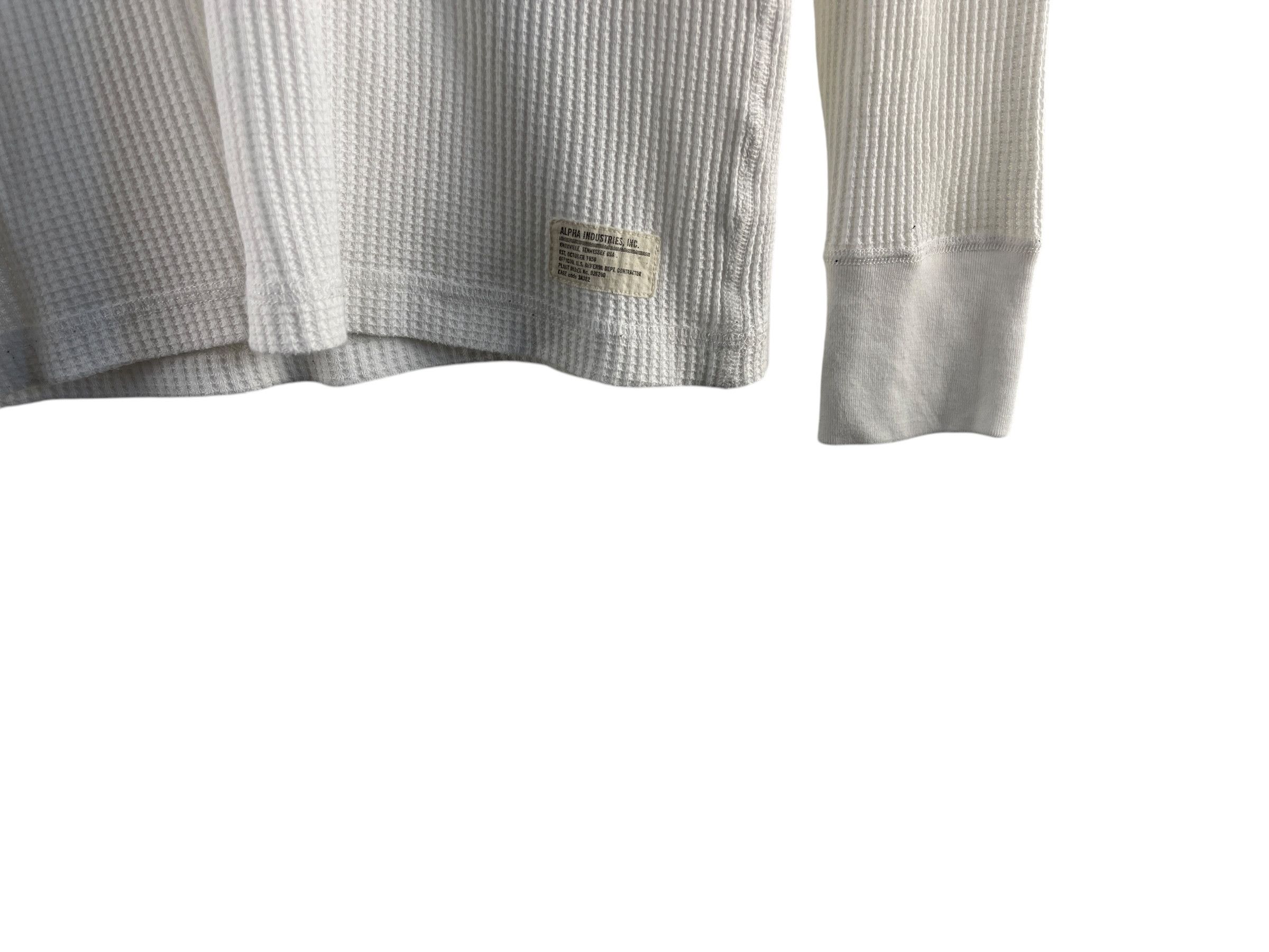 Alpha Industries Alpha Industries Long Sleeve Waffle Shirt Size US S / EU 44-46 / 1 - 8 Thumbnail