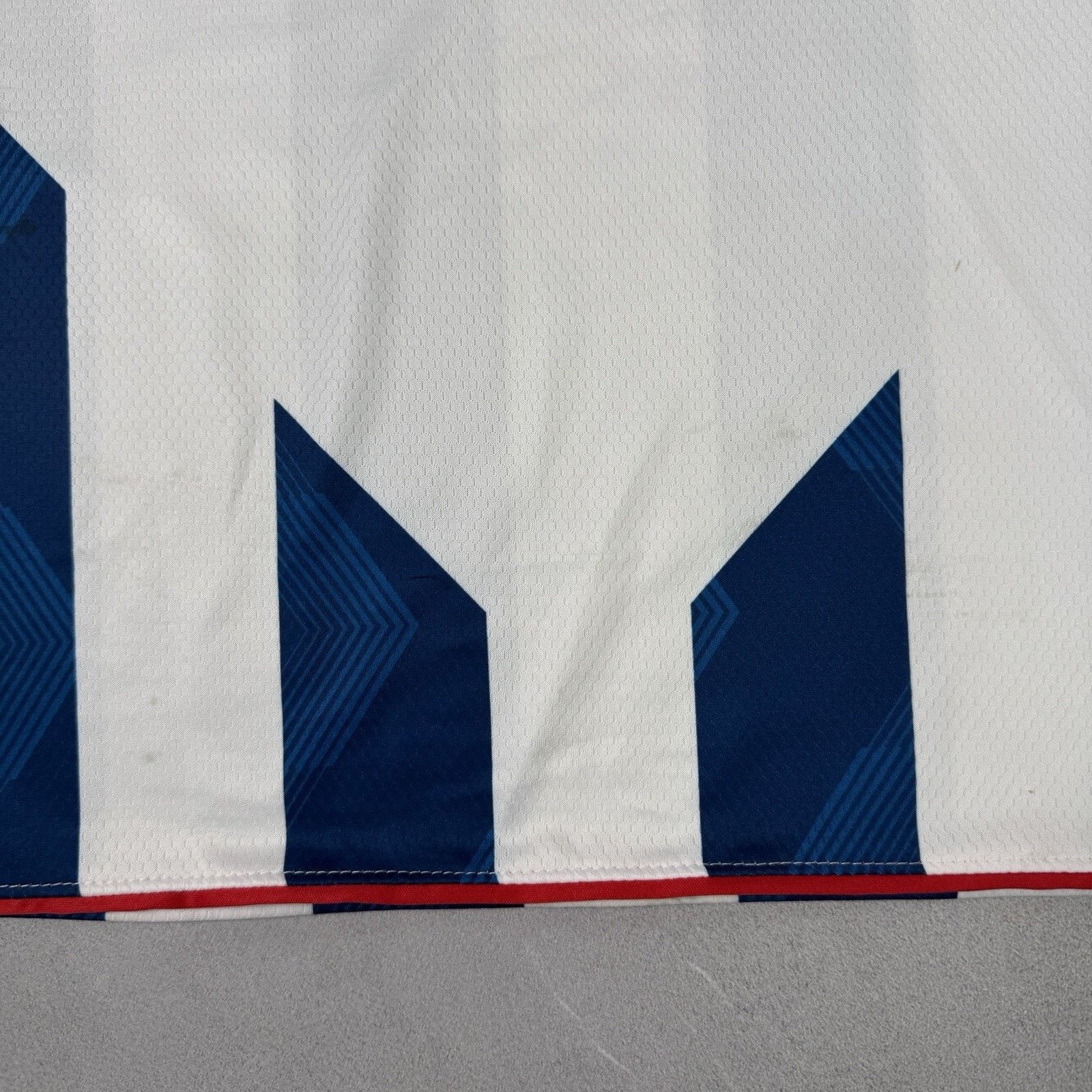 Macron West Bromwich Albion Home 2024 2025 Soccer Jersey Size L Size US L / EU 52-54 / 3 - 21 Thumbnail