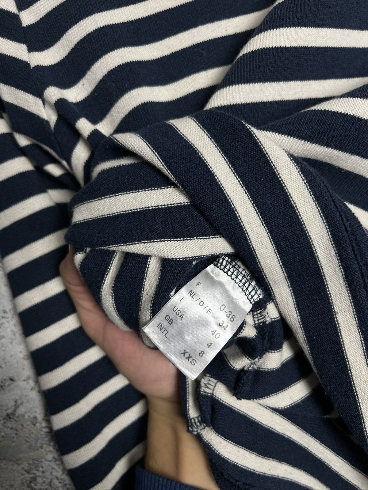 Saint James × Vintage Saint James Boat Neck Shirt Striped Nautical Top Long Sleeve Size S / US 4 / IT 40 - 5 Thumbnail