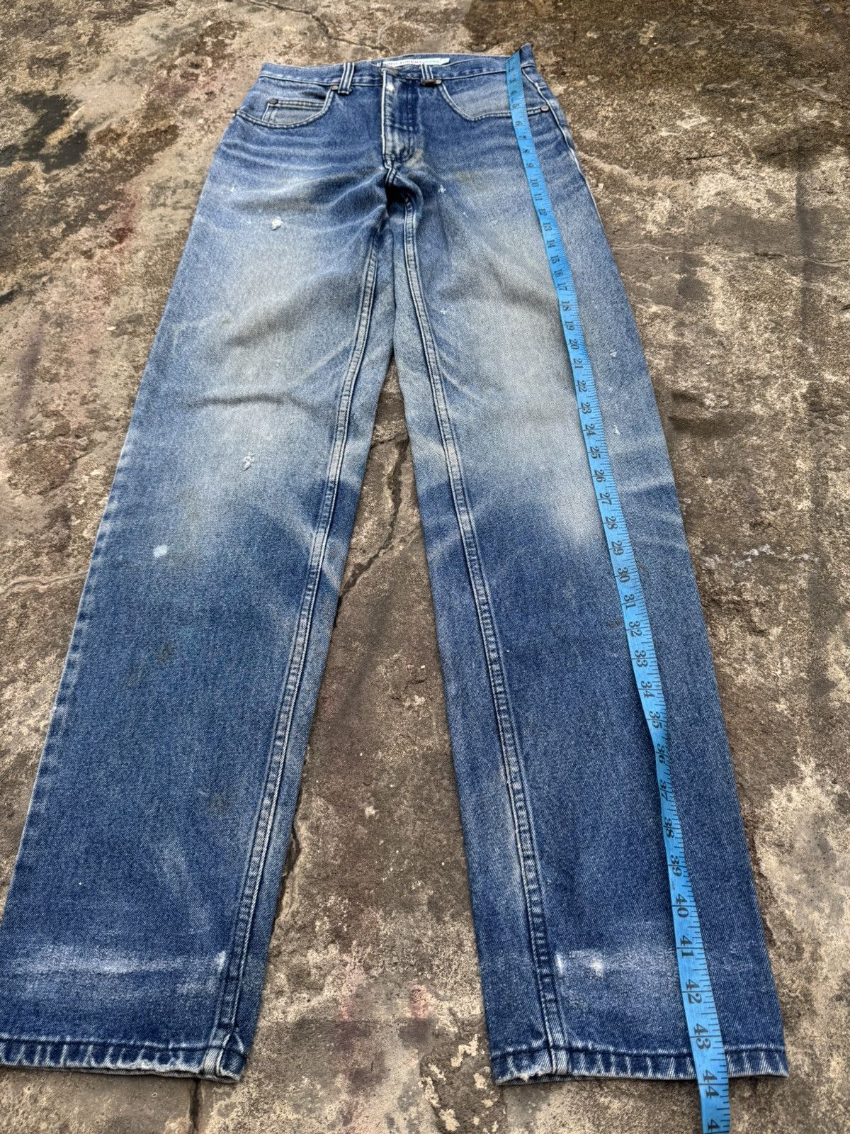 Saint Laurent Paris SAINT LAURENT JEANS HIGH WAISTED HEDI SLIMANE Size US 28 / EU 44 - 4 Thumbnail