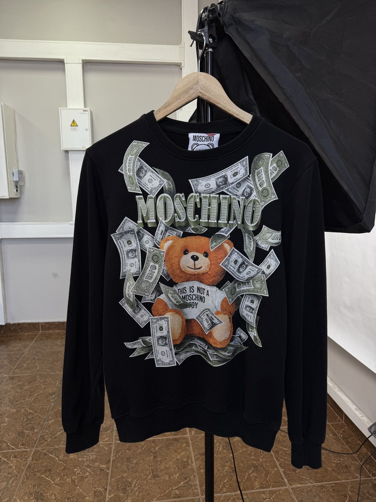 Moschino 🇮🇹 Moschino Couture Milano This is Not A Toy Sweatshirt Rare Size US M / EU 48-50 / 2 - 1 Thumbnail