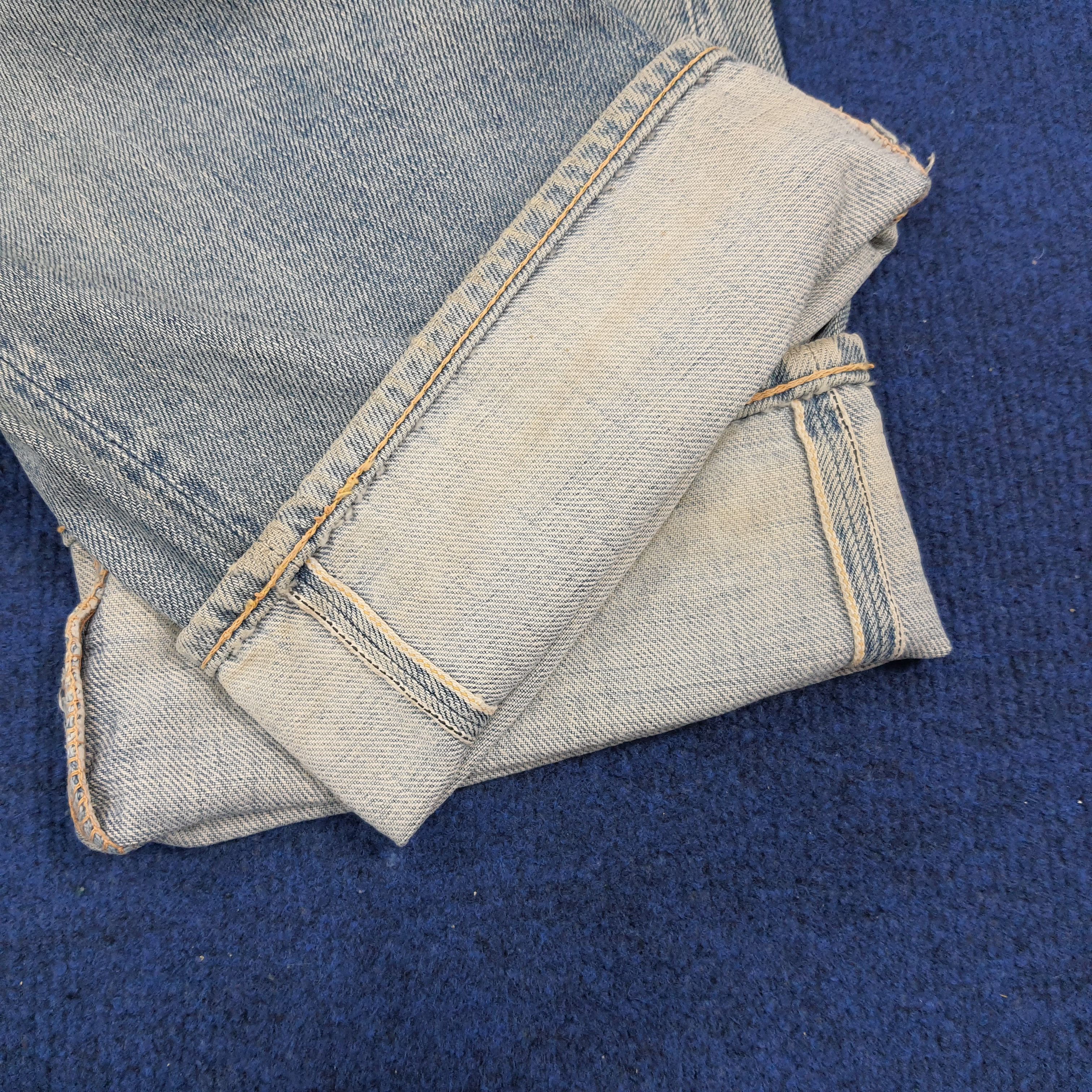 Evisu × Japanese Brand × Vintage Vintage Evisu Salvadge Japan Brand Custom Daicock Jeans Size US 27 - 6 Thumbnail