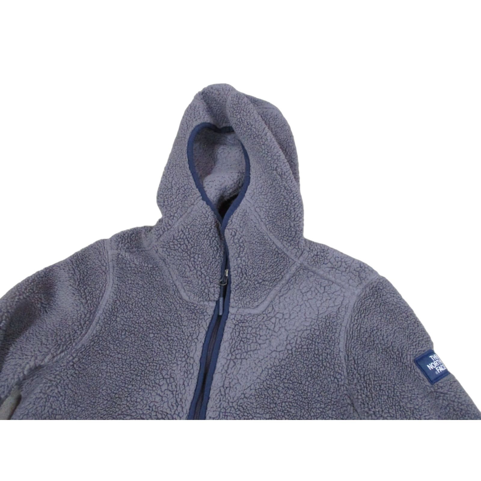 The North Face The North Face Jacket Womens Medium Blue Campshire Sherpa Fleece Pullover Hoodie Size M / US 6-8 / IT 42-44 - 1 Thumbnail
