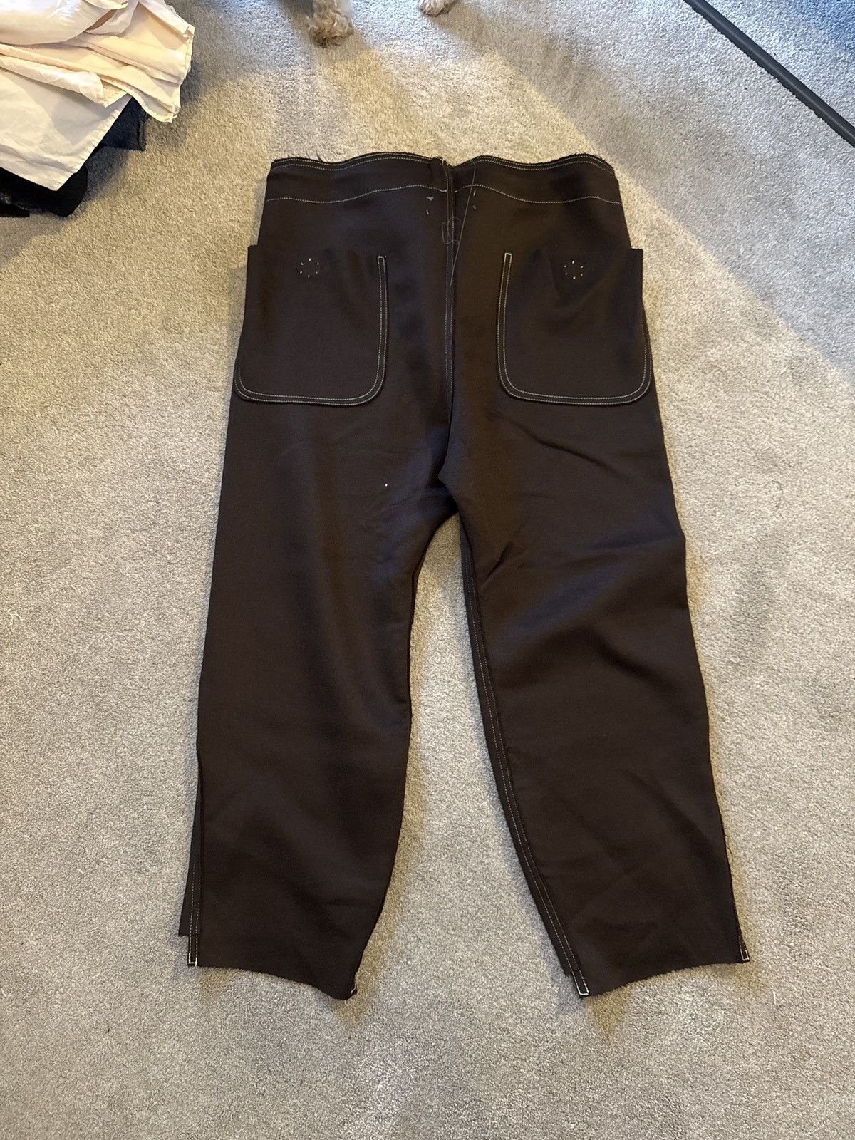 Other Anecho Double Face Cashmere Drawstring trousers Size US 34 / EU 50 - 3 Thumbnail