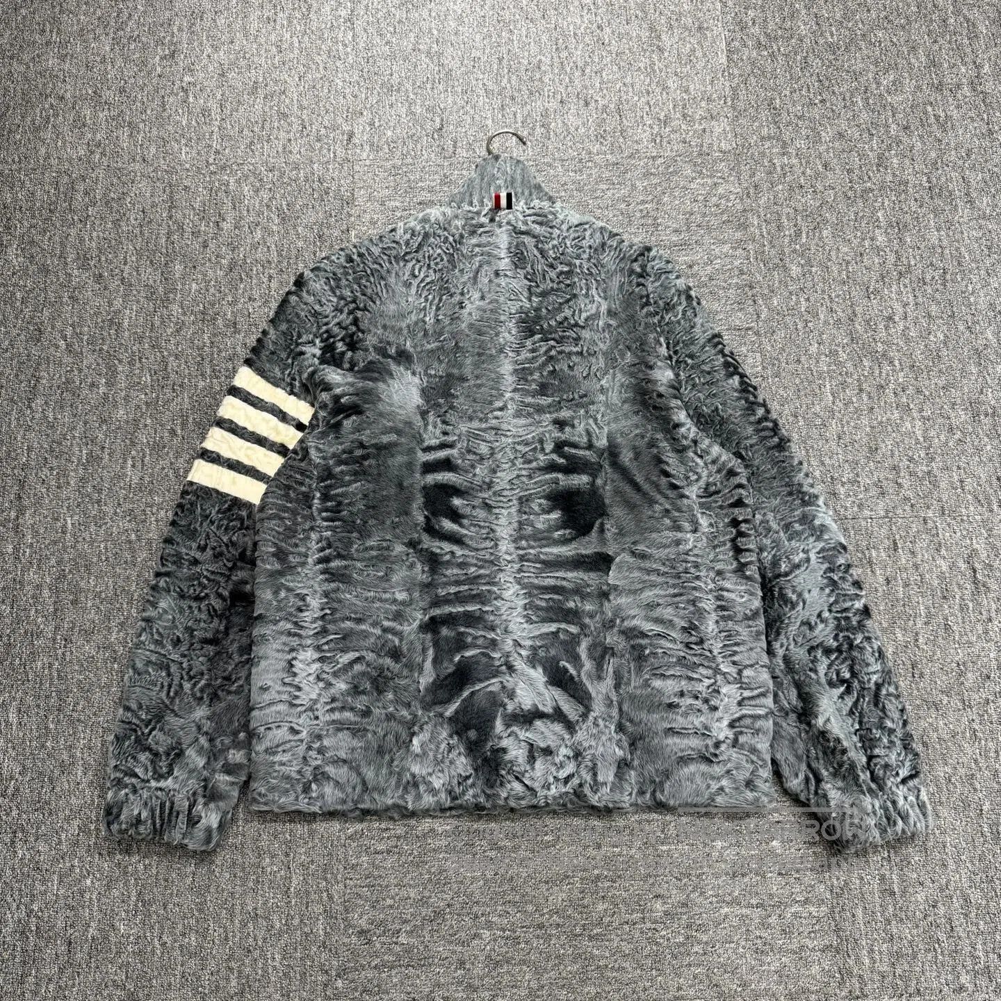 Thom Browne Thom Browne Karakul lambskin and fur integrated jacket| Size US XS / EU 42 / 0 - 2 Thumbnail