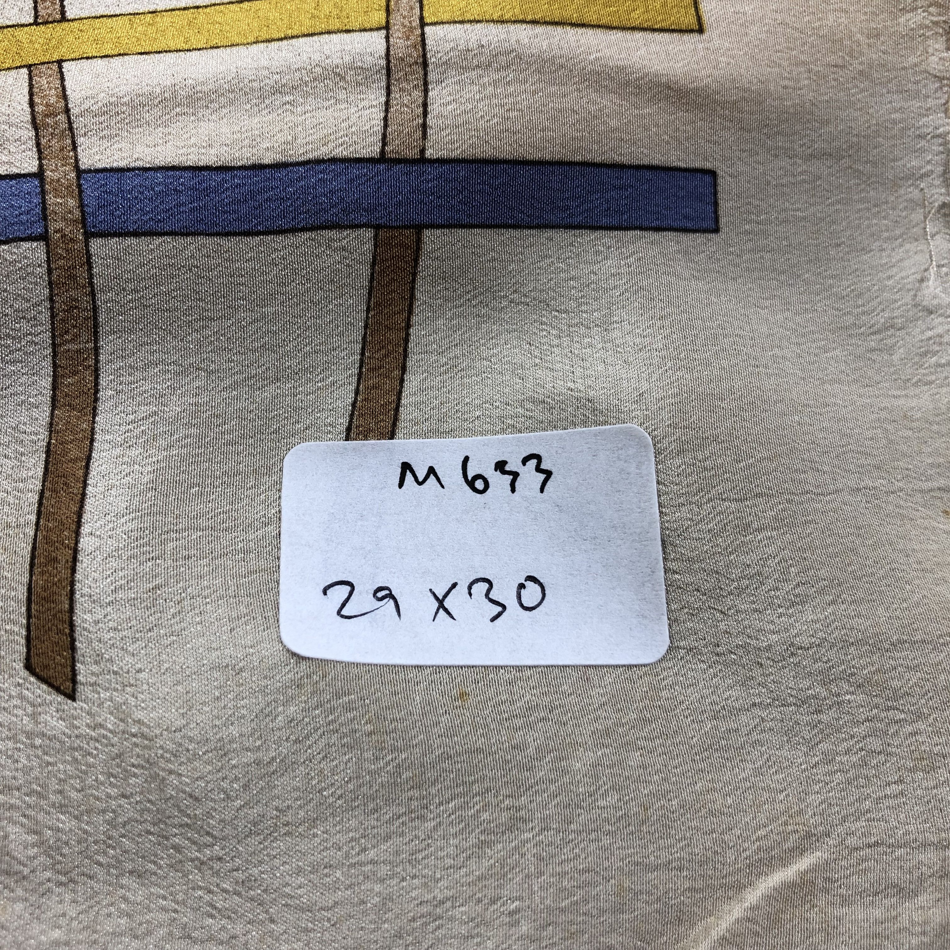 Vintage Vintage J.G Dubois Silk Scarf M633 Size ONE SIZE - 13 Thumbnail