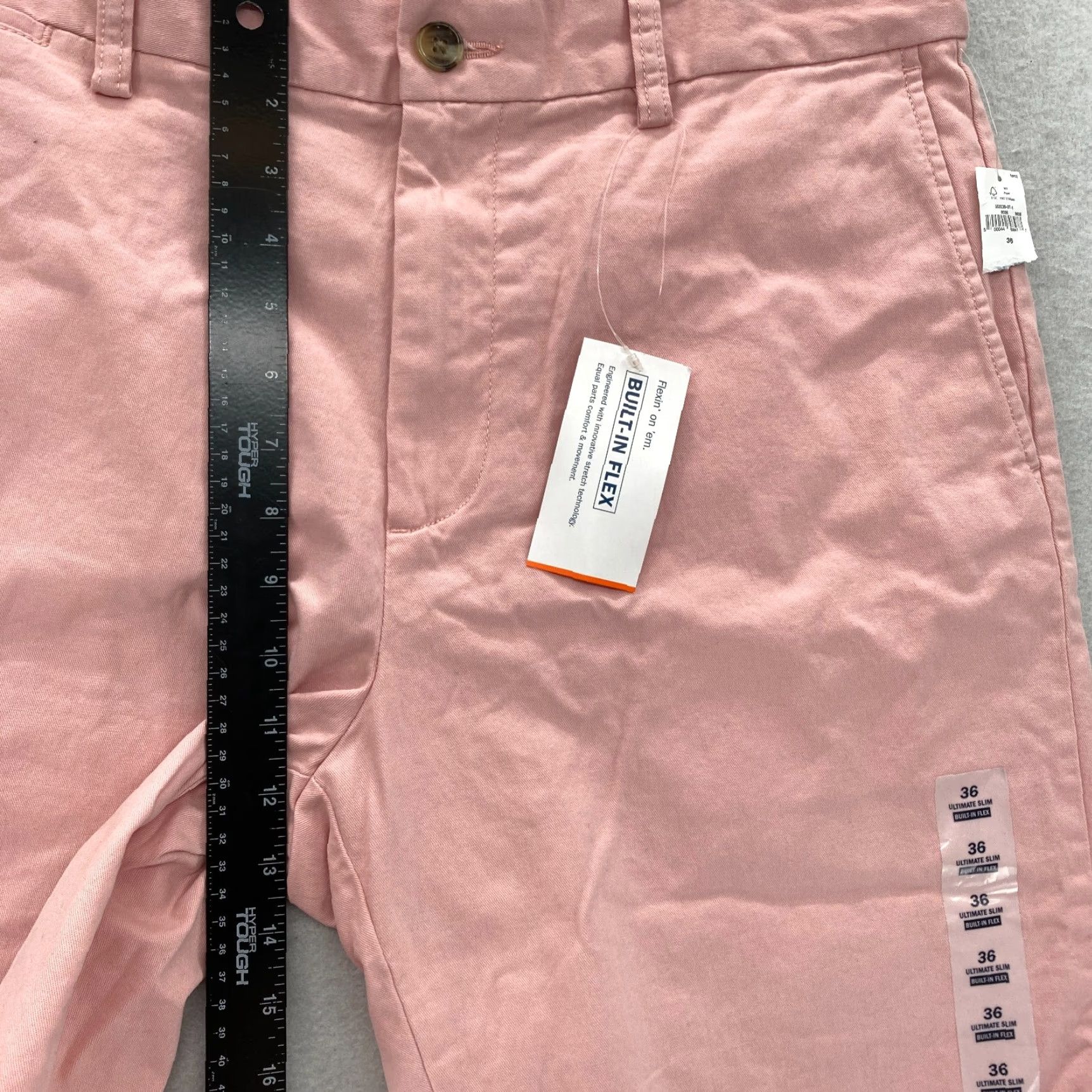 Old Navy Old Navy Slim Chino Shorts Mens 36 Pink Built In Flex Casual Preppy NWT Size US 36 / EU 52 - 7 Thumbnail