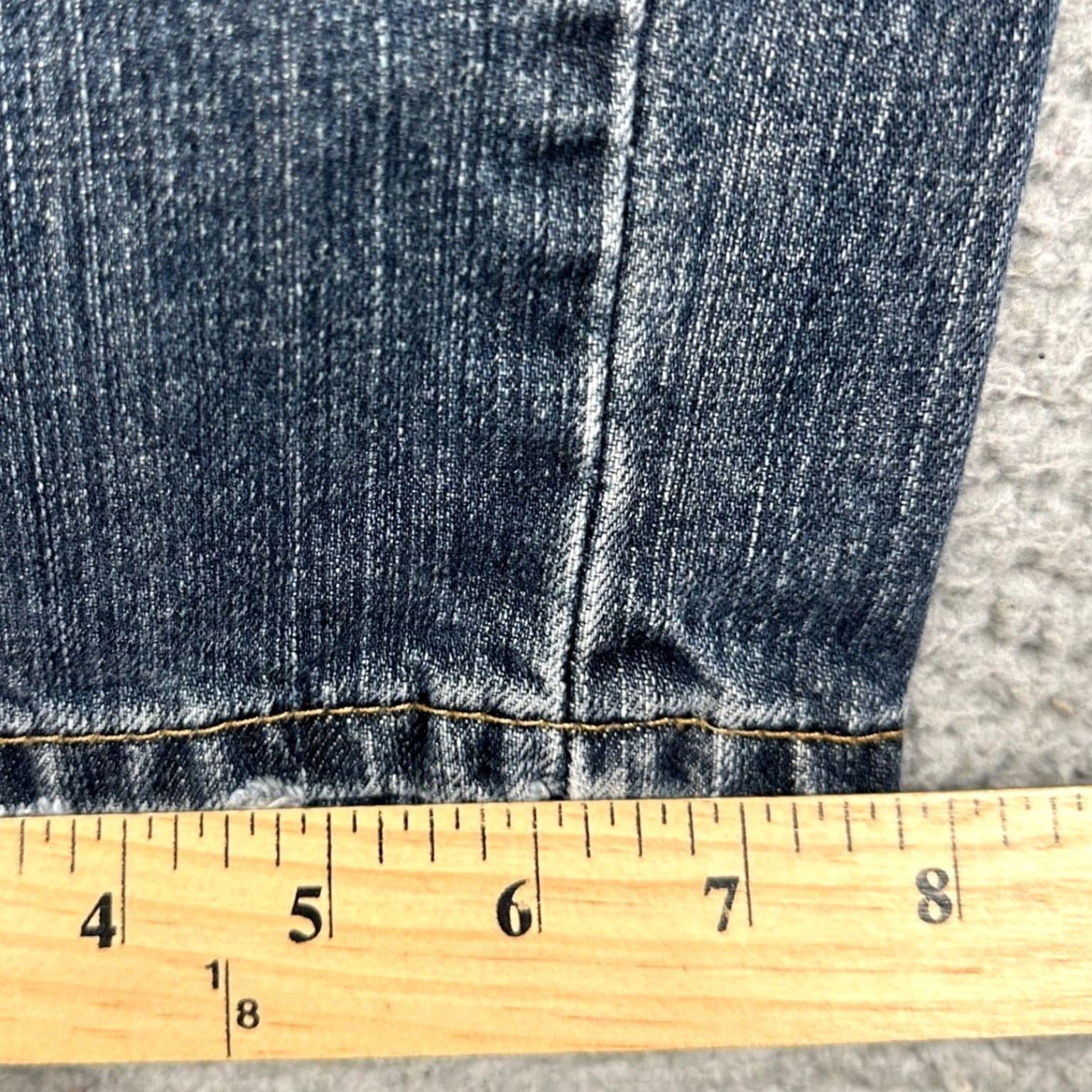 Levi's Levi's 559 Jeans Mens 34x34 Blue Relaxed Straight Leg Distressed Red Tab Denim Size US 34 / EU 50 - 7 Thumbnail