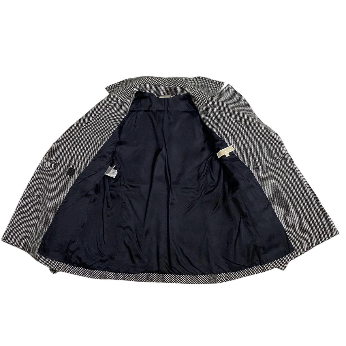 Michael Kors Michael Michael Kors peacoat double button, block check Size S / US 4 / IT 40 - 8 Thumbnail