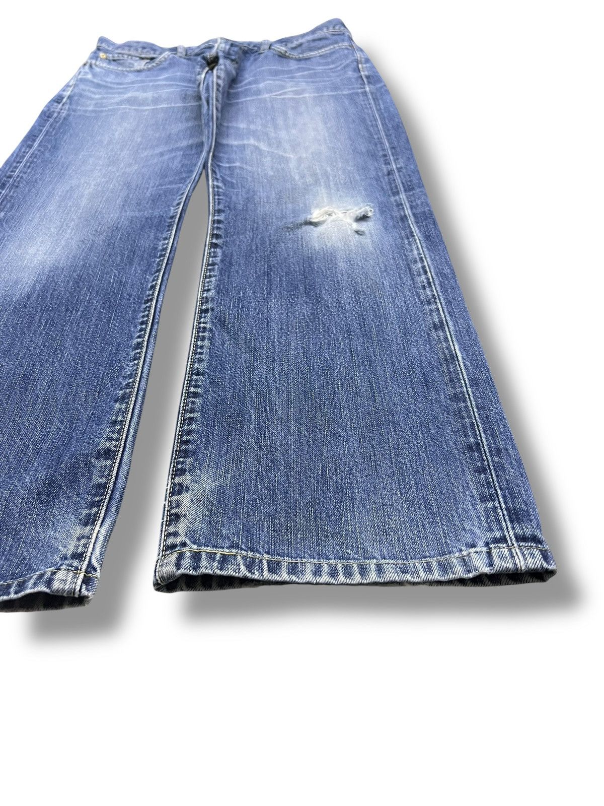 Uniqlo Loose Vintage Uniqlo UJ S002 - Faded Wash Jeans Size US 34 / EU 50 - 7 Thumbnail