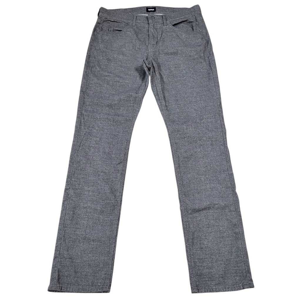 Hudson HUDSON Blake Slim Straight Zip Fly Cotton Polyester Size US 33 - 4 Thumbnail