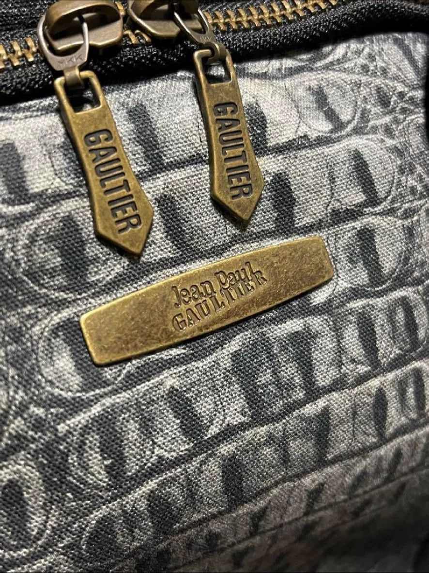 Jean Paul Gaultier Jean Paul Gaultier Silver Crocodile Doctor Bag Size ONE SIZE - 4 Thumbnail