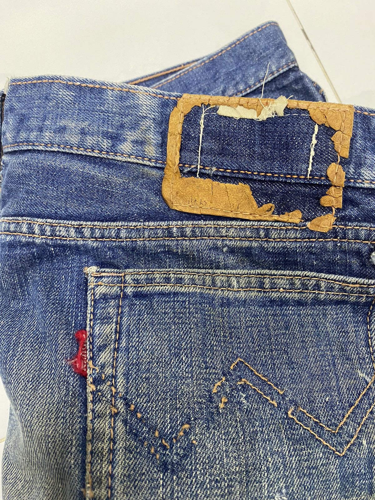 Undercover DISTRESSED DENIM EDWIN PAINTER FLARE UNDERCOVER STYLE DESIGN Size US 33 - 10 Thumbnail