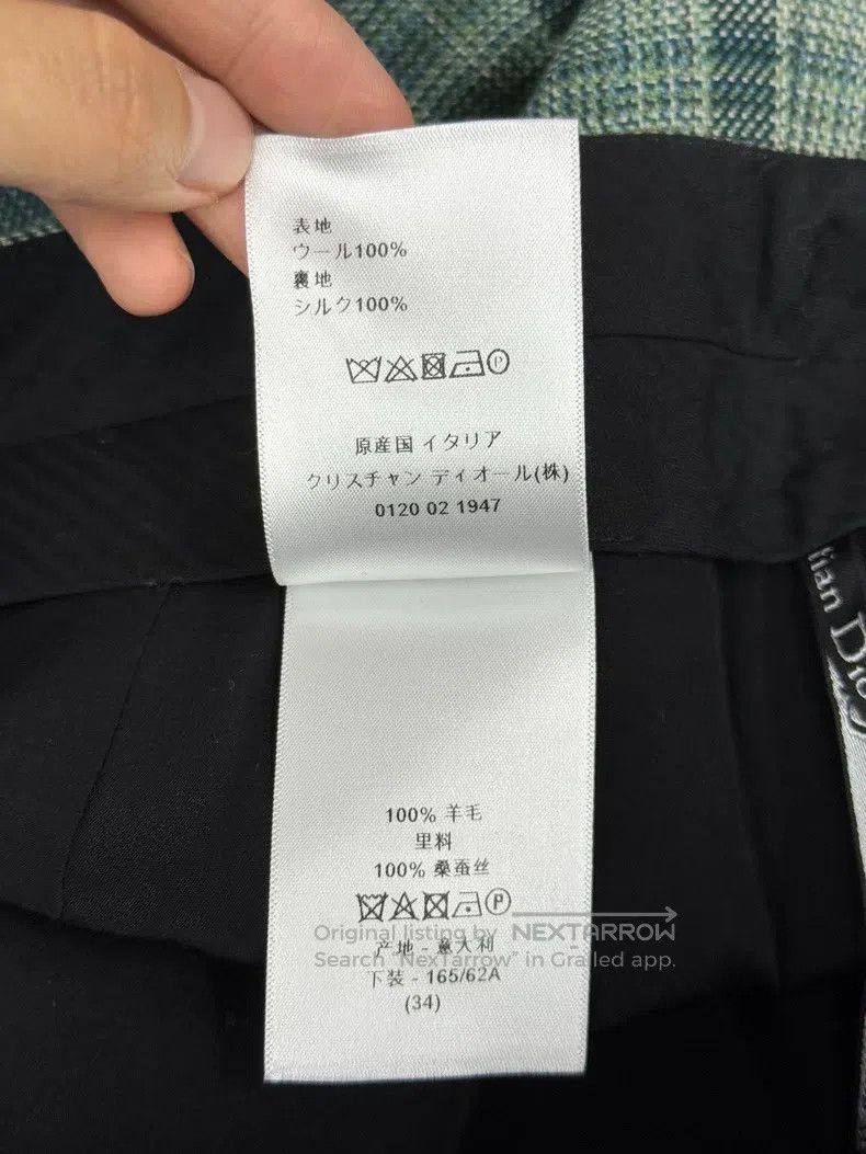 Dior Dior Green plaid skirt and pants Size 42" / US 20 - 6 Thumbnail